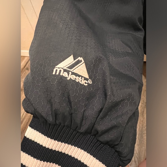 Vintage Majestic Authentic Collection New York Yankees satin bomber jacket - Picture 5 of 8